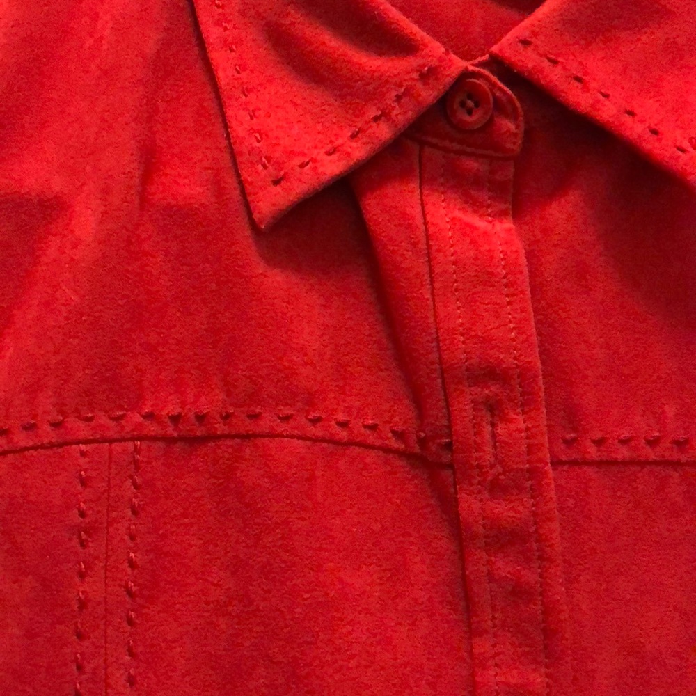 🌺Red Jacket Shirt - Picture 2 of 3